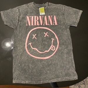 Nirvana size medium band shirt new with tags